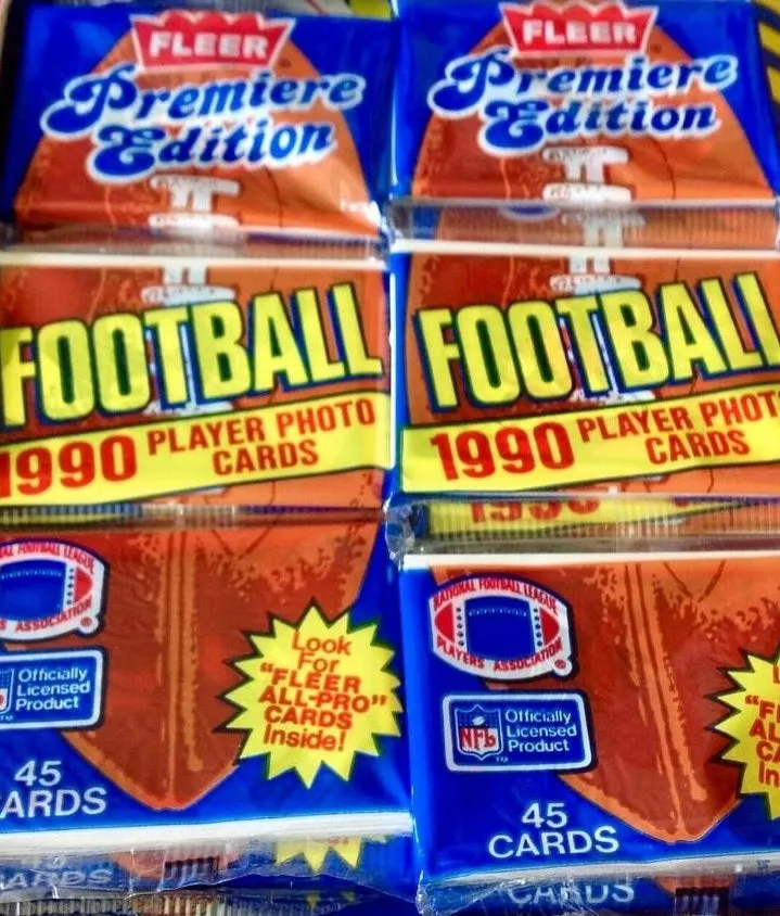 1990 Fleer Premier Edition Football Cards