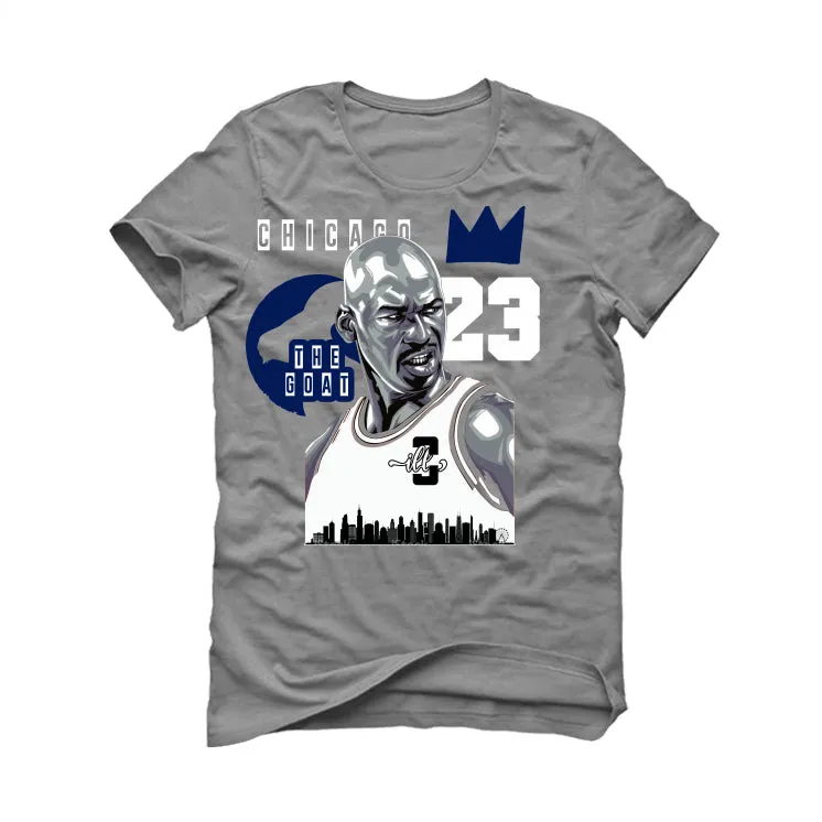 Air Jordan 6 "Georgetown" Grey T-Shirt (The Goat)