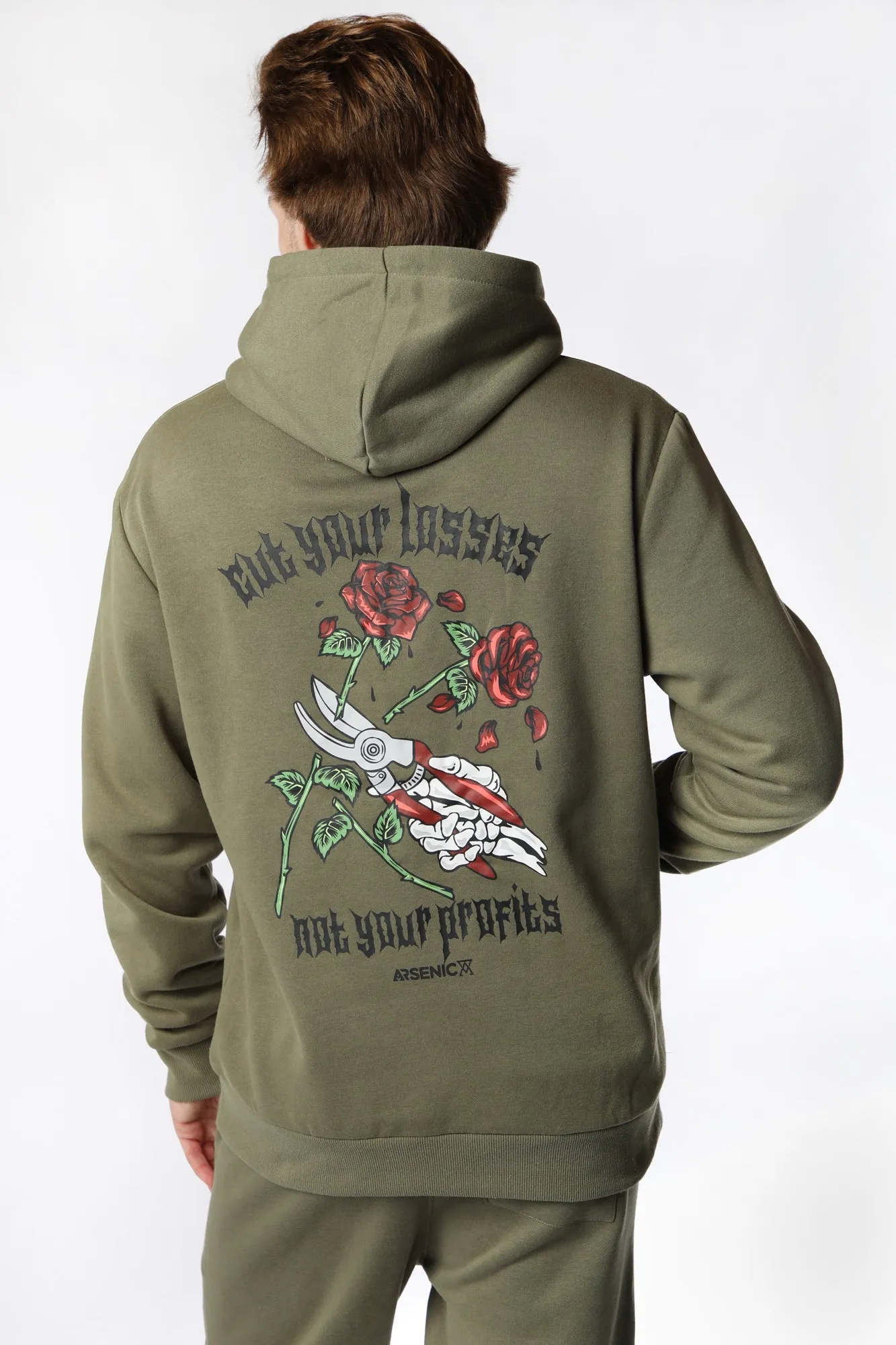 Arsenic Mens Cut Your Losses Hoodie