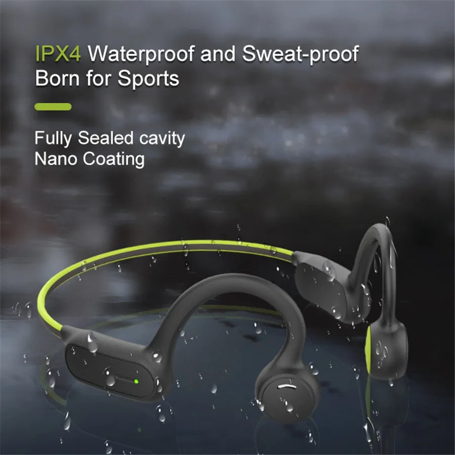 Bone Conduction Headphones Open Ear Audio Headset Waterproof