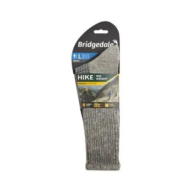 Bridgedale Mens Hike Midweight Merino Performance Walking Socks