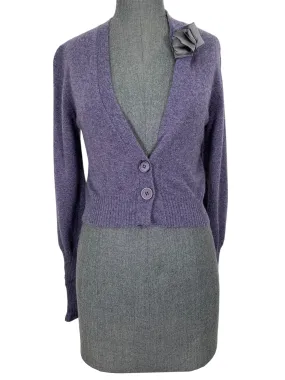 Brunello Cucinelli Cashmere Cardigan Cropped Sweater Size S