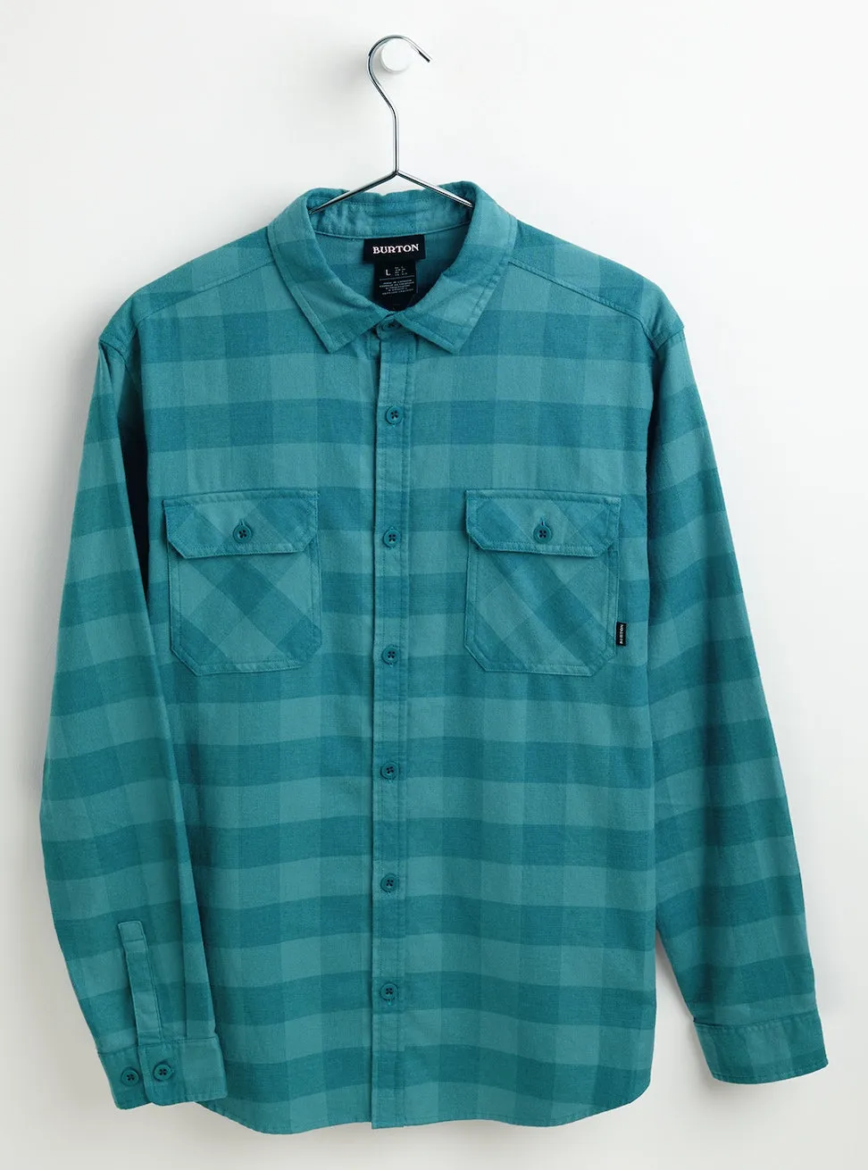 Burton Brighton Flannel Mens Brittany Blue Heather Buffalo