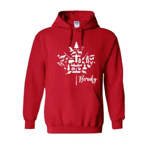 CANADIAN MAPLE LEAF - HOODIE (Personalization Optional)