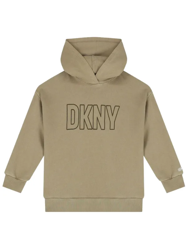 Dkny Sweater Logo Beige