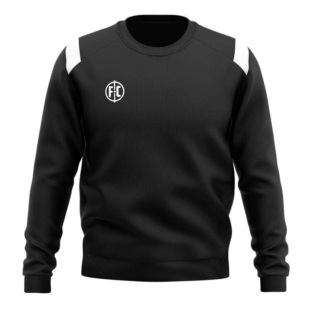 FC Contrast Sweatshirt - Black/White