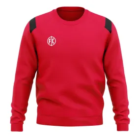 FC Contrast Sweatshirt - Red/Black