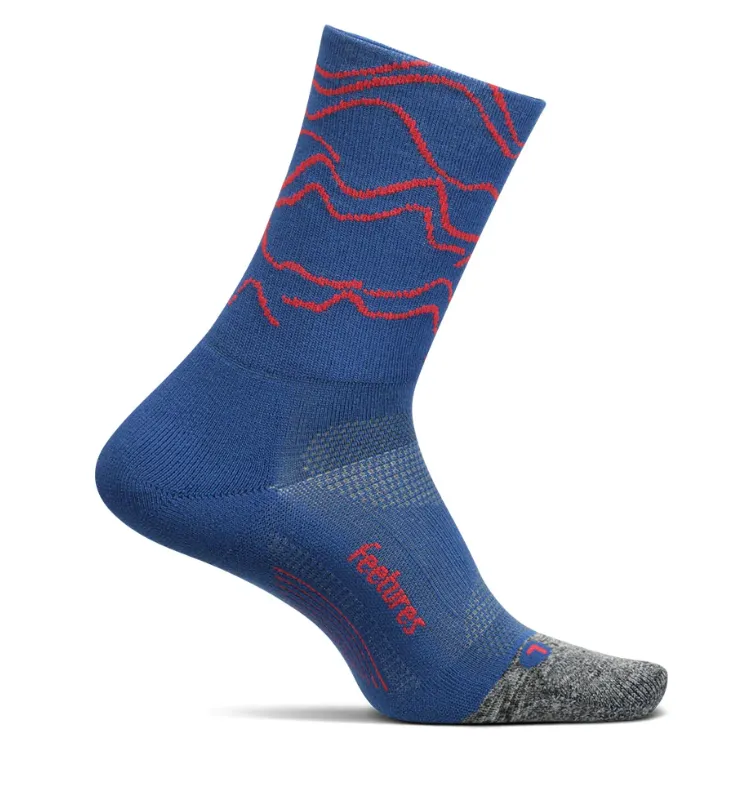 Feetures Elite Light Cushion Mini Crew Running Sock