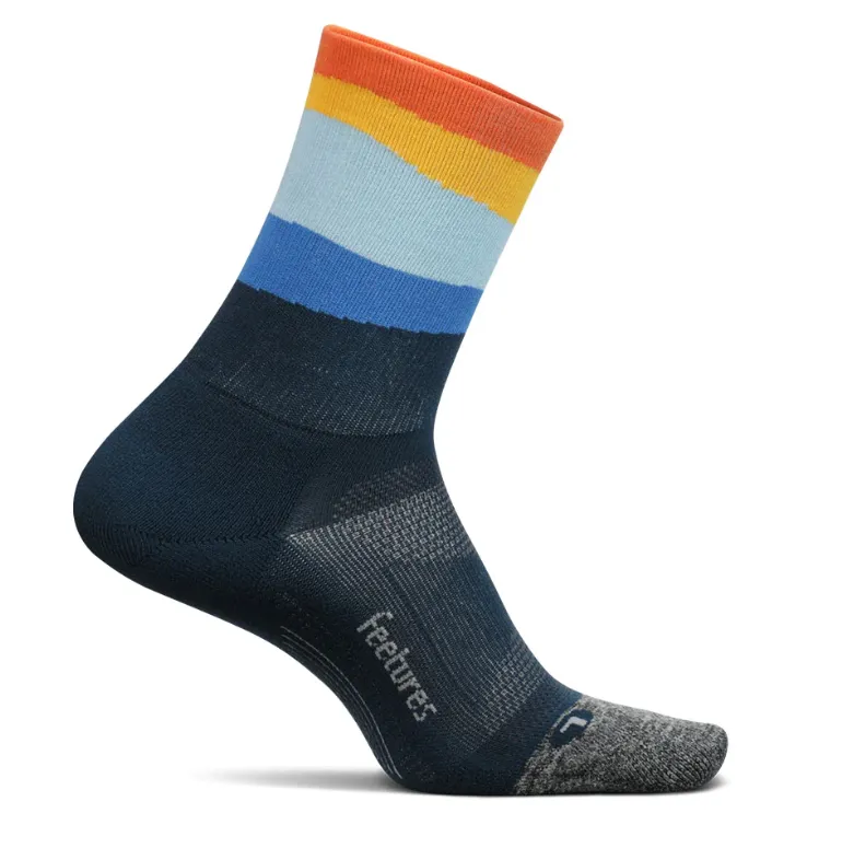 Feetures Elite Light Cushion Mini Crew Running Sock