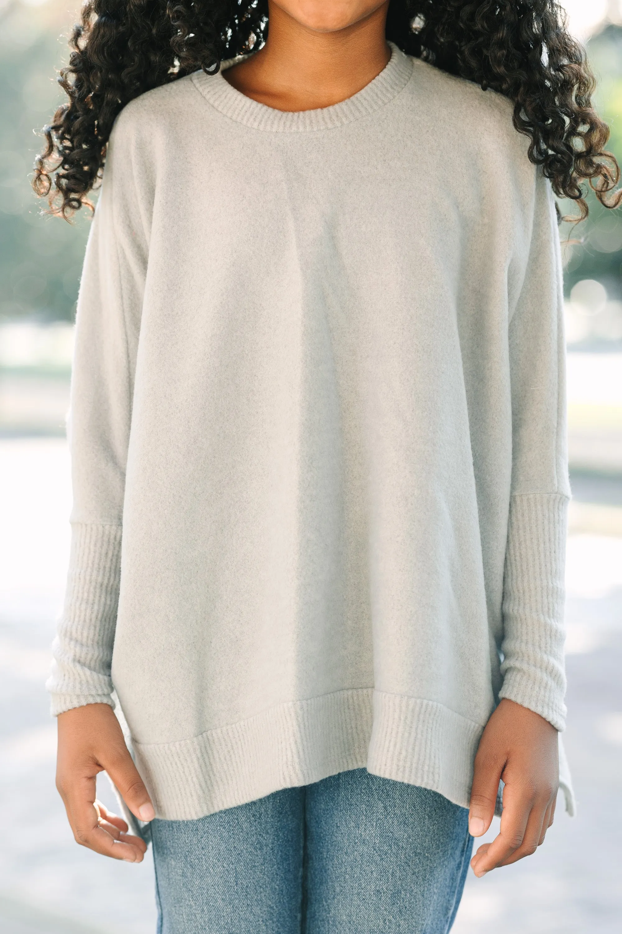 Girls: Always Fun Heather Gray Tunic