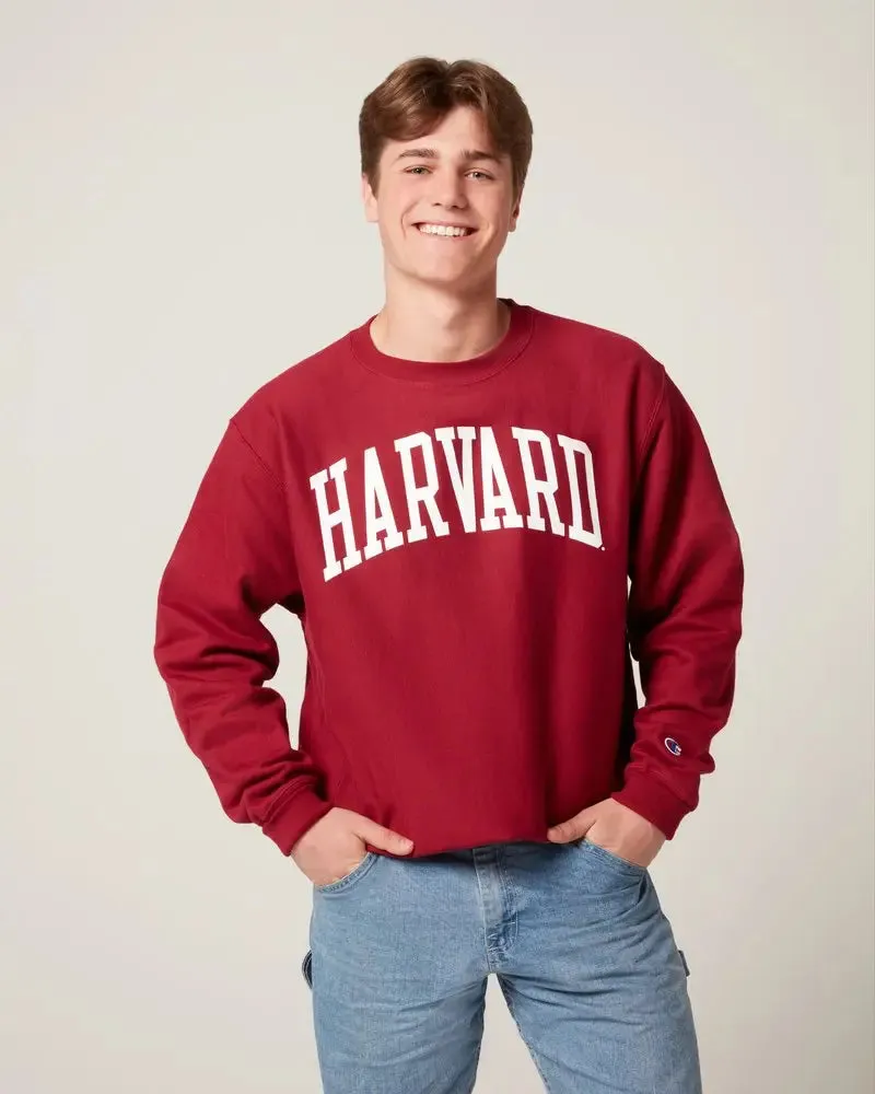 Harvard Champion Reverse Weave Crew