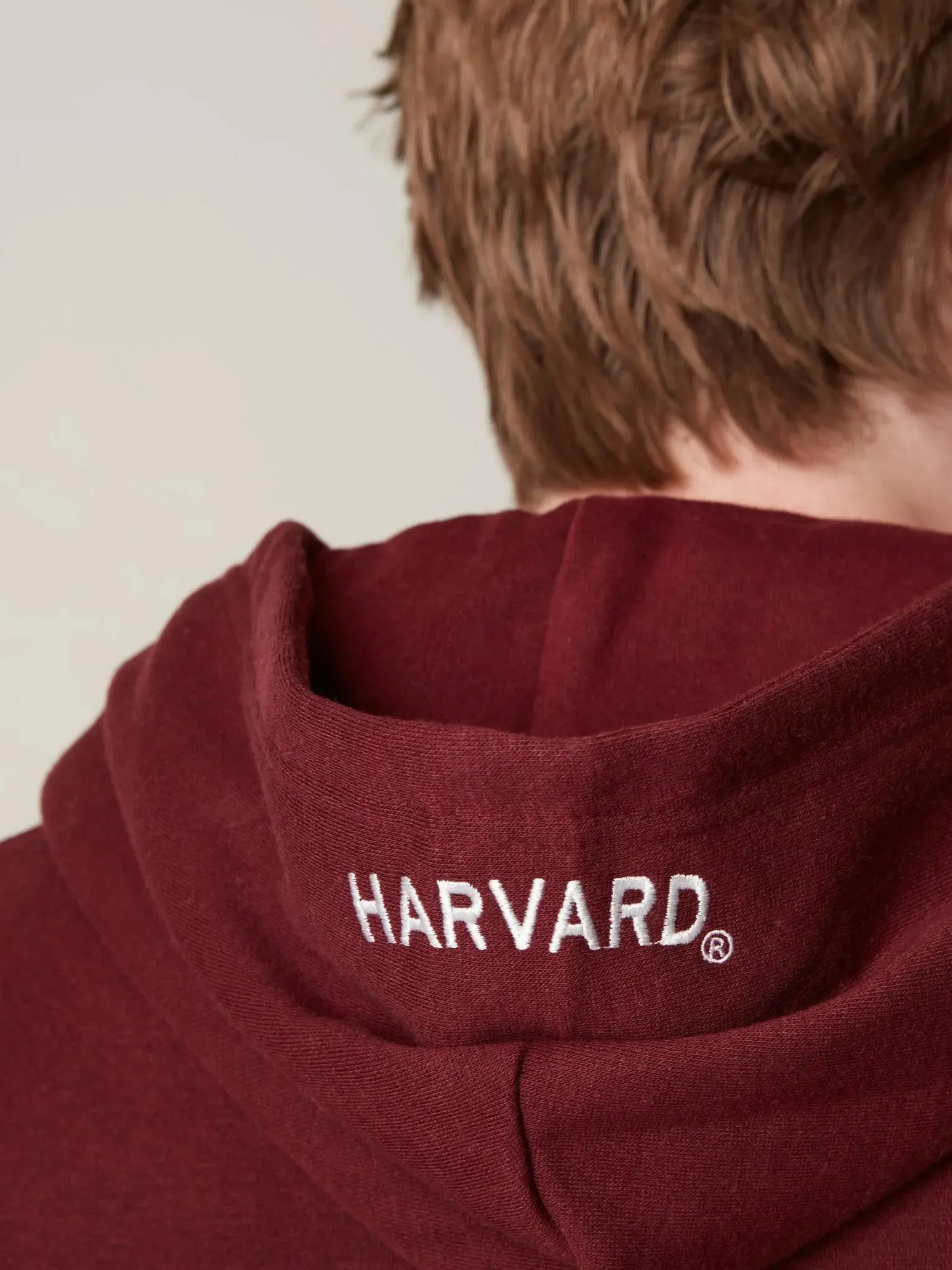 Harvard Hockey Hood