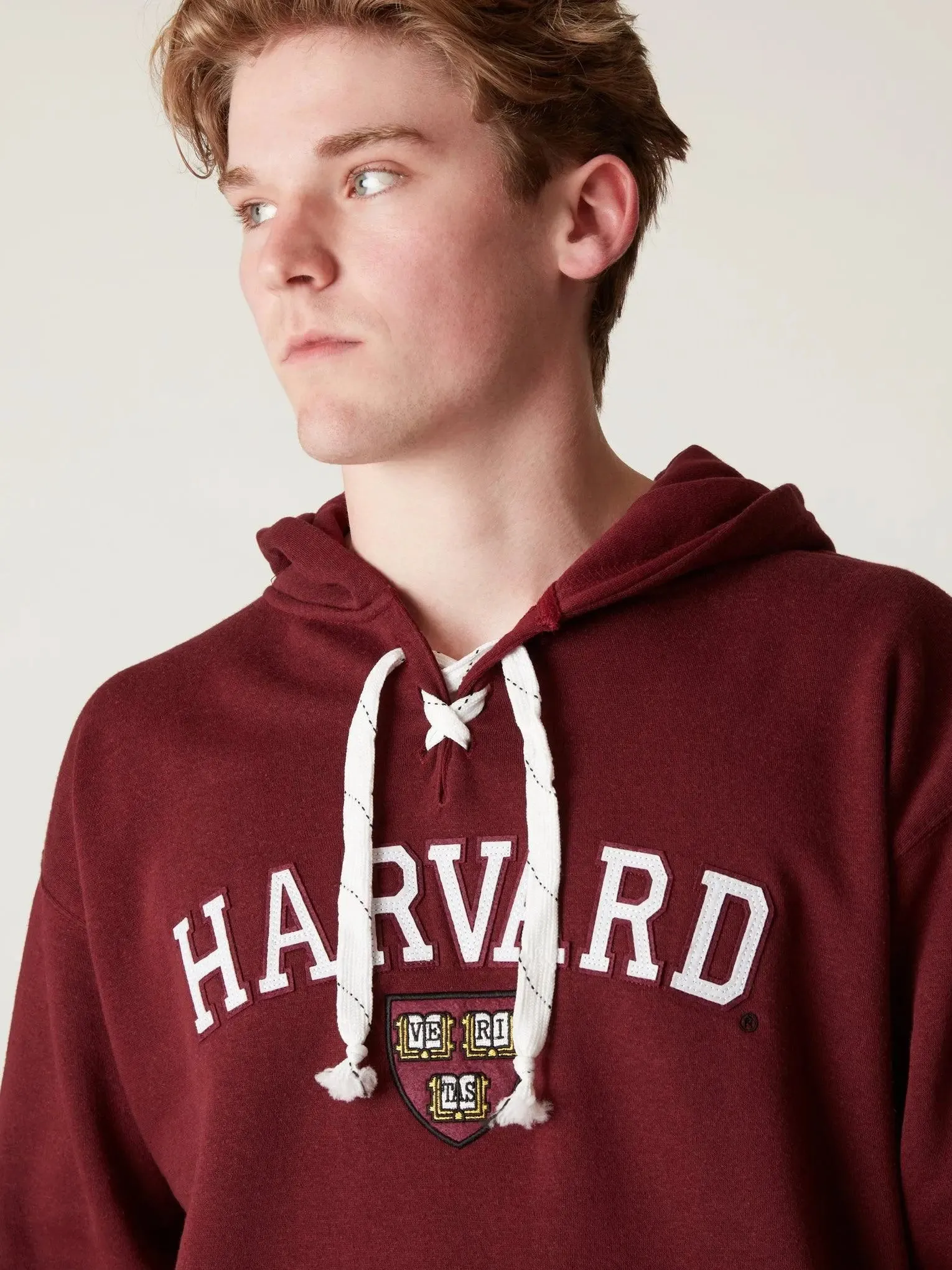 Harvard Hockey Hood