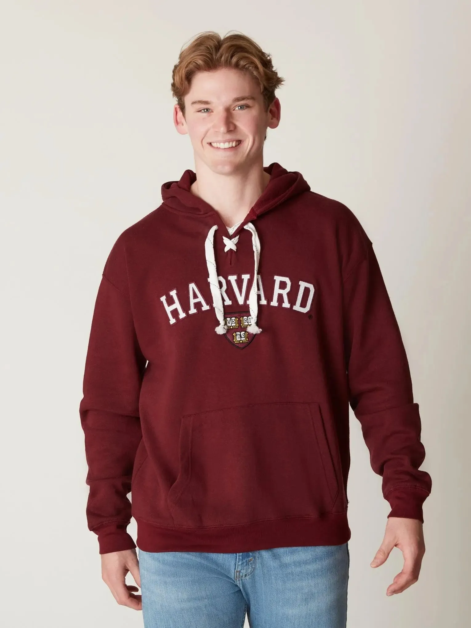 Harvard Hockey Hood