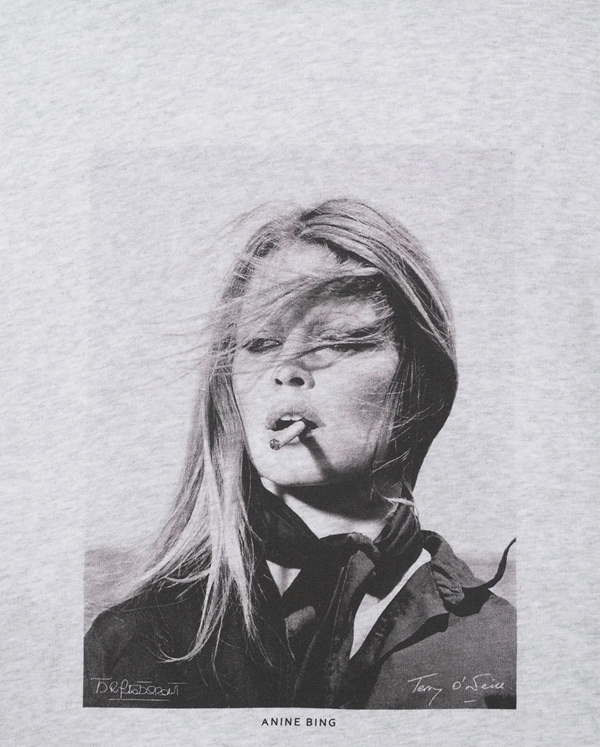 HARVEY SWEATSHIRT AB X TO X BRIGITTE BARDOT / GREY