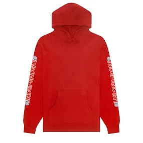 Hockey Half Mask Indy Hoodie Red