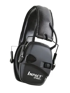 Howard Leight Impact Sports Electronic Earmuffs - Black