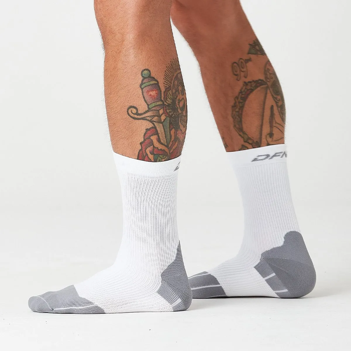 HYBRID Ax CREW COMPRESSION SOCKS 20-30mmHg