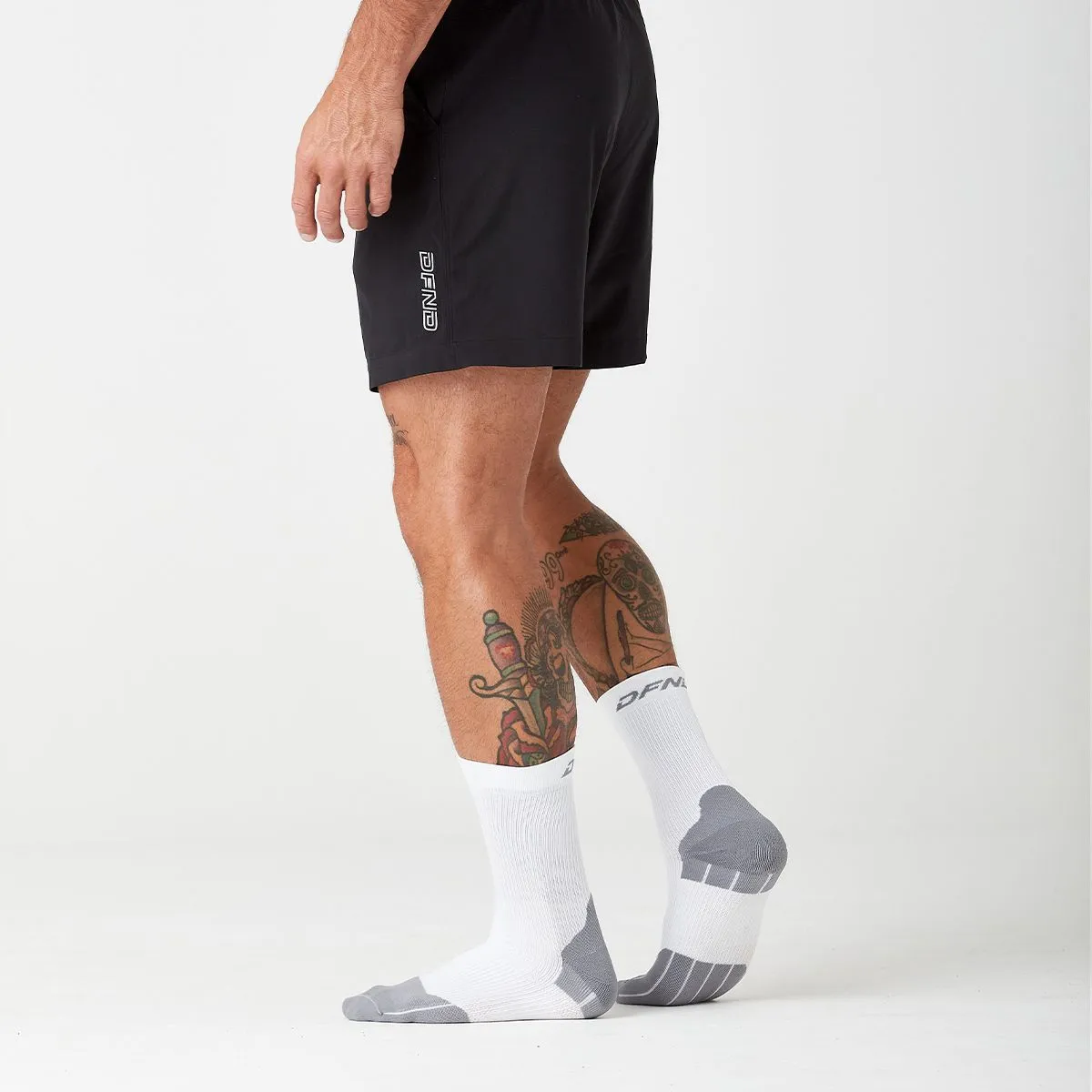 HYBRID Ax CREW COMPRESSION SOCKS 20-30mmHg