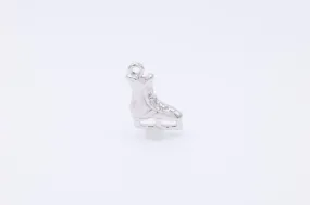 Ice Skate Wholesale Charm, 925 Sterling Silver, 605