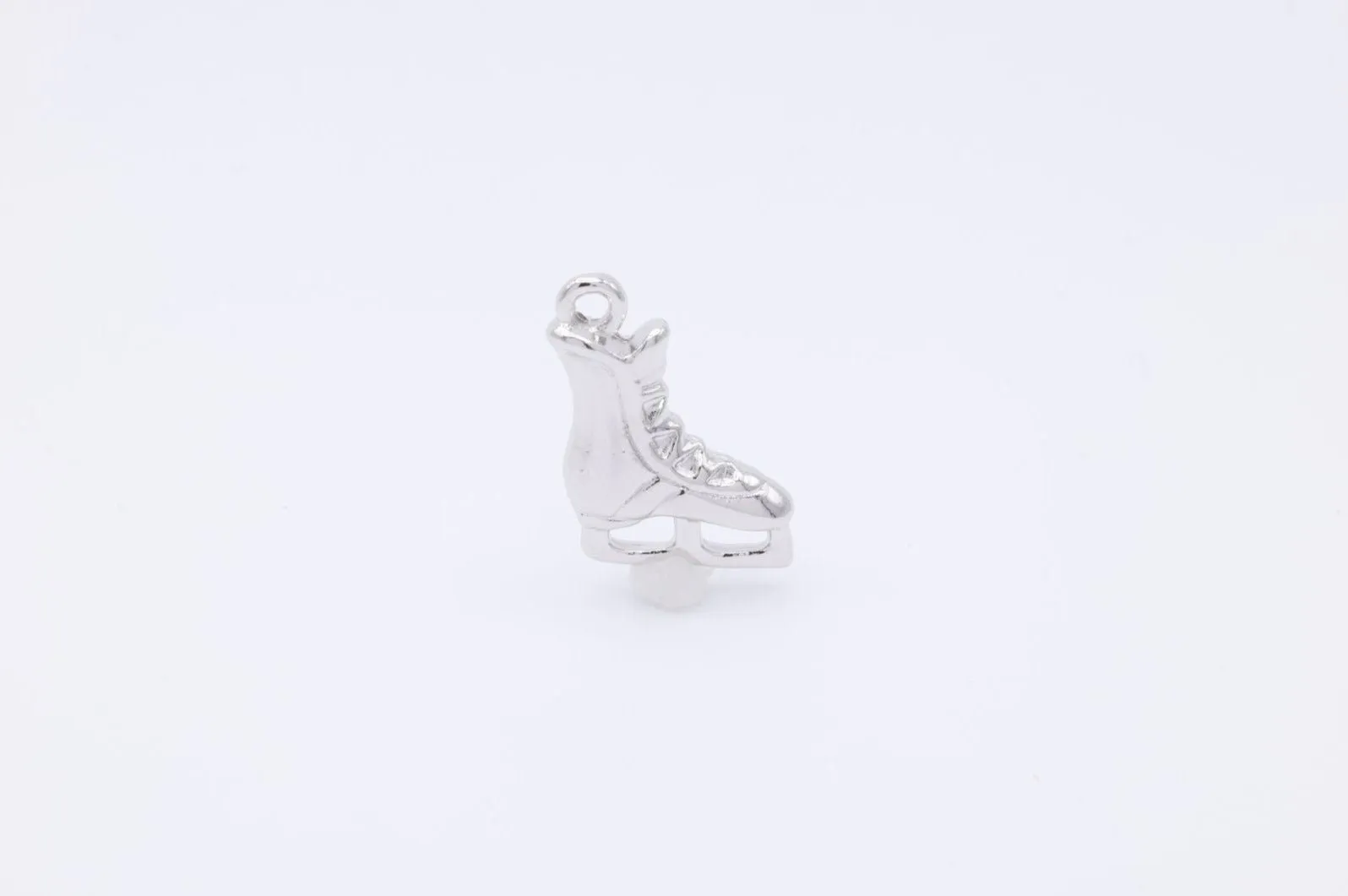 Ice Skate Wholesale Charm, 925 Sterling Silver, 605