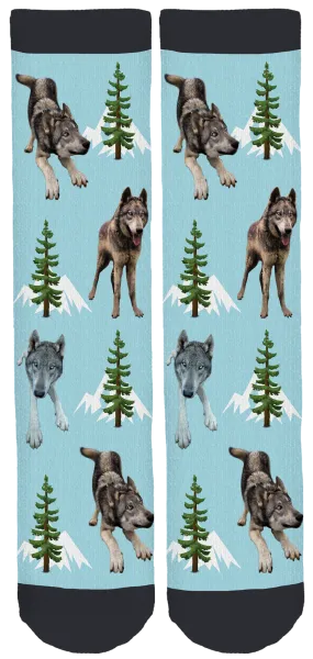 Ivar the Wolfdog Crew Socks