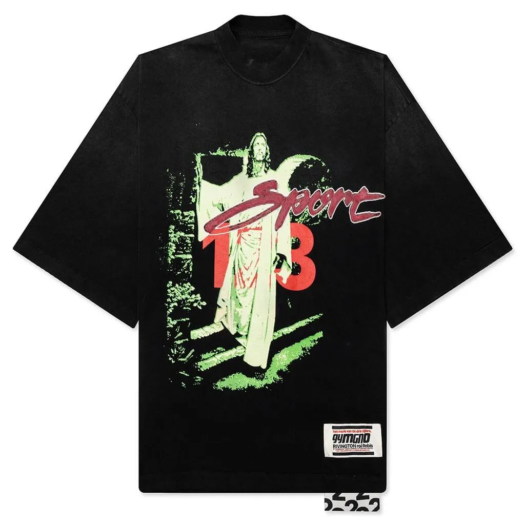 Jesus Sport S/S Tee - Vintage Black