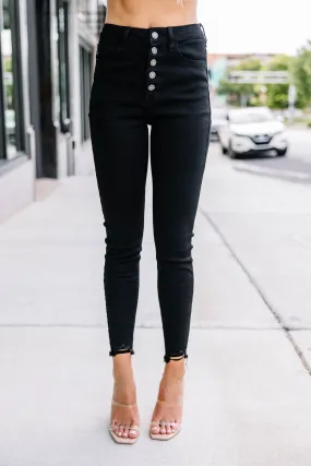 KanCan: Going Up Black High Waist Skinny Jeans