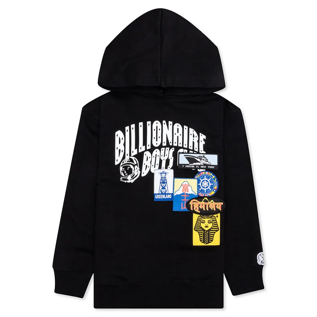 Kids International Hoodie - Black