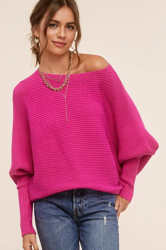 Mae Dolman Sleeve Sweater