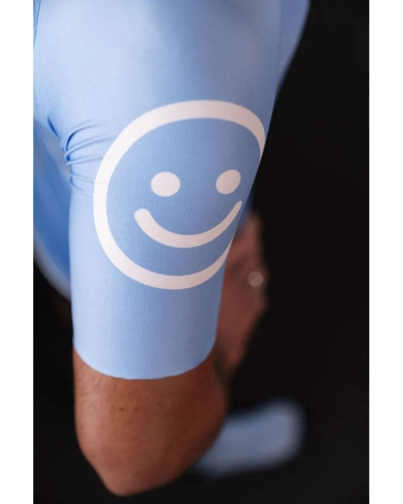 MB Wear Maglia Ultralight Jersey - Smile Azzurro Light Blue