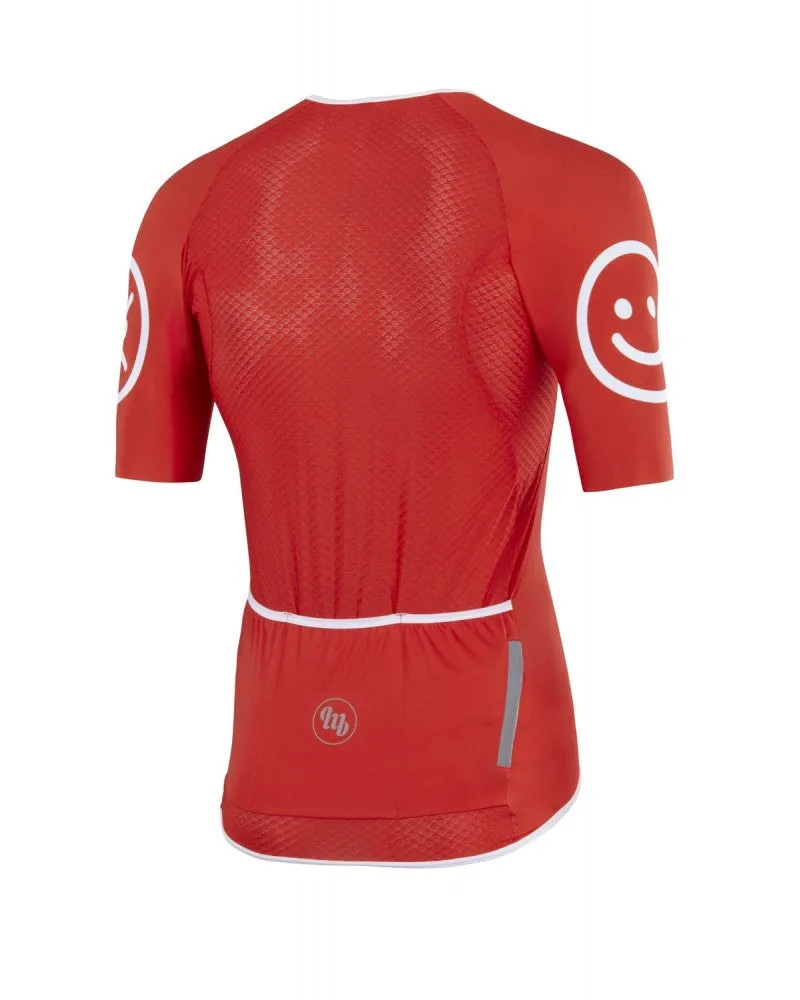 MB Wear Maglia Ultralight Jersey - Smile Rosso Red