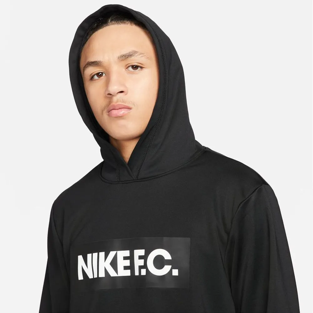 Nike F.C. Adult Dri-FIT Libero Hoodie (Black/White)