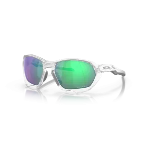 Oakley Plazma Prizm Road Jade Lenses Matte Clear Frame