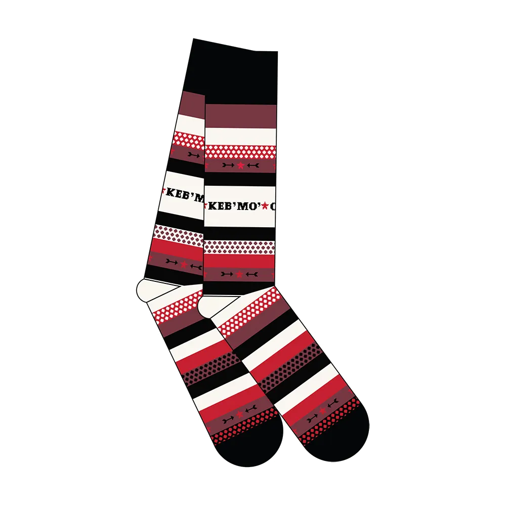 Oklahoma Stars & Ribbons Socks