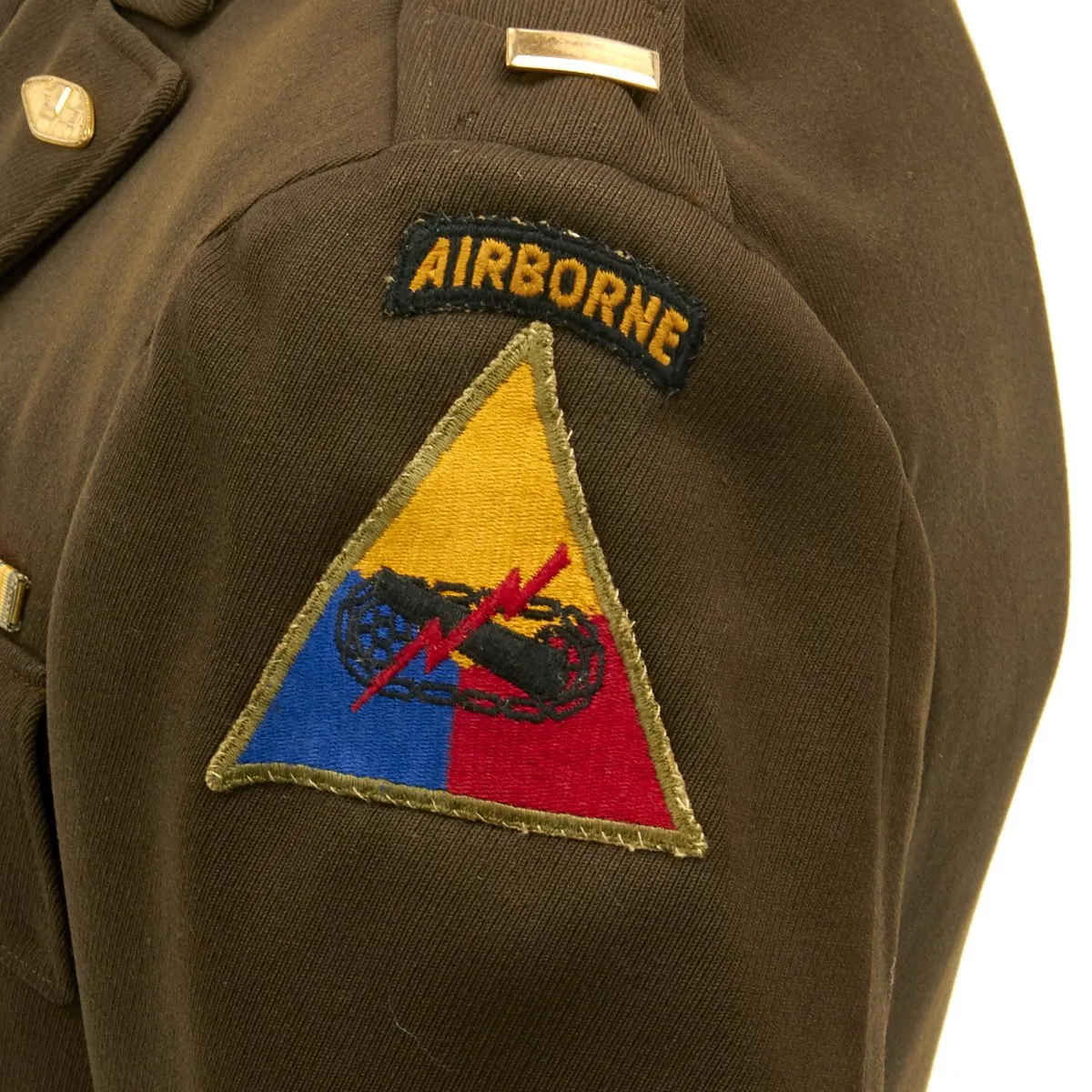 Original U.S. WWII 151st Airborne Tank Company Named Grouping