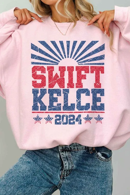 PRESIDENTIAL ELECTION 2024 OVERSIZED SWEATSHIRT