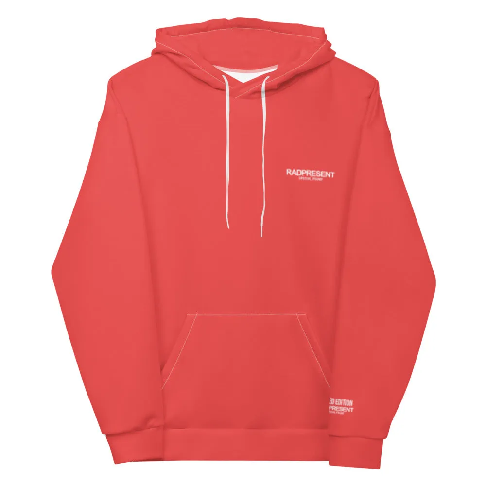 RAD 12 UNIFIT PULLOVER HOODIE - RED