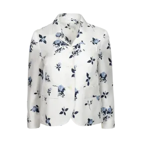 Silk Floral Sport Coat