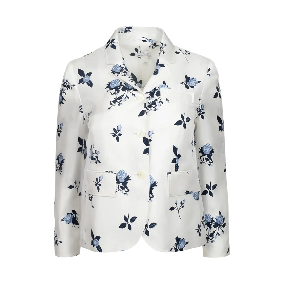 Silk Floral Sport Coat