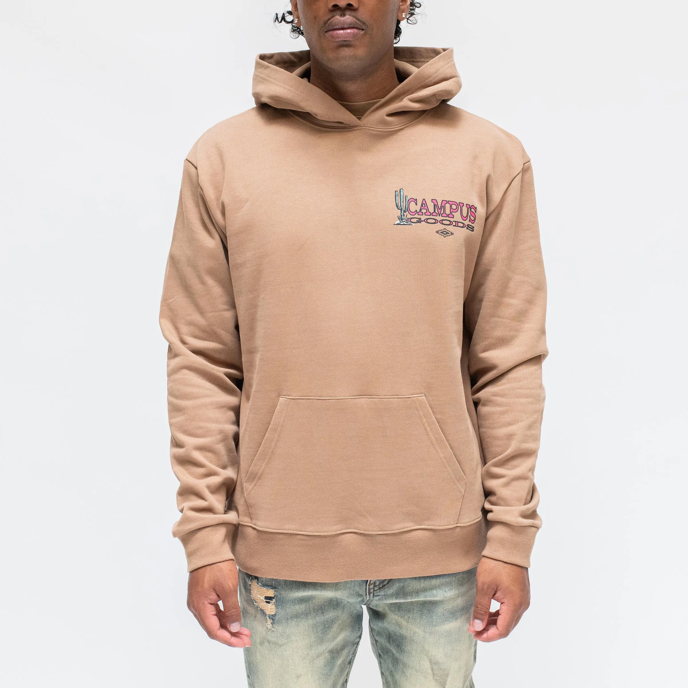 Western Hoodie Sand