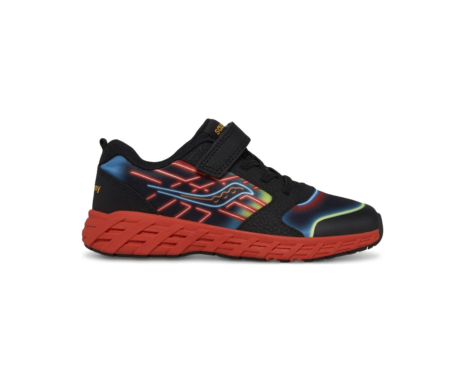 Wind 2.0 A/C Kid's Athletic Trainer - Neon/Black/Red