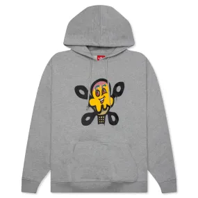 Wrench Hoodie - Heather Grey